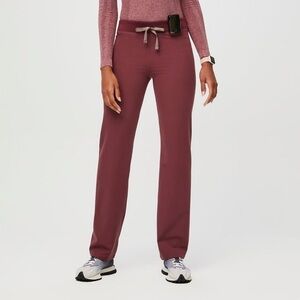 FIGS Livingston scrub pants - Dark Cherry